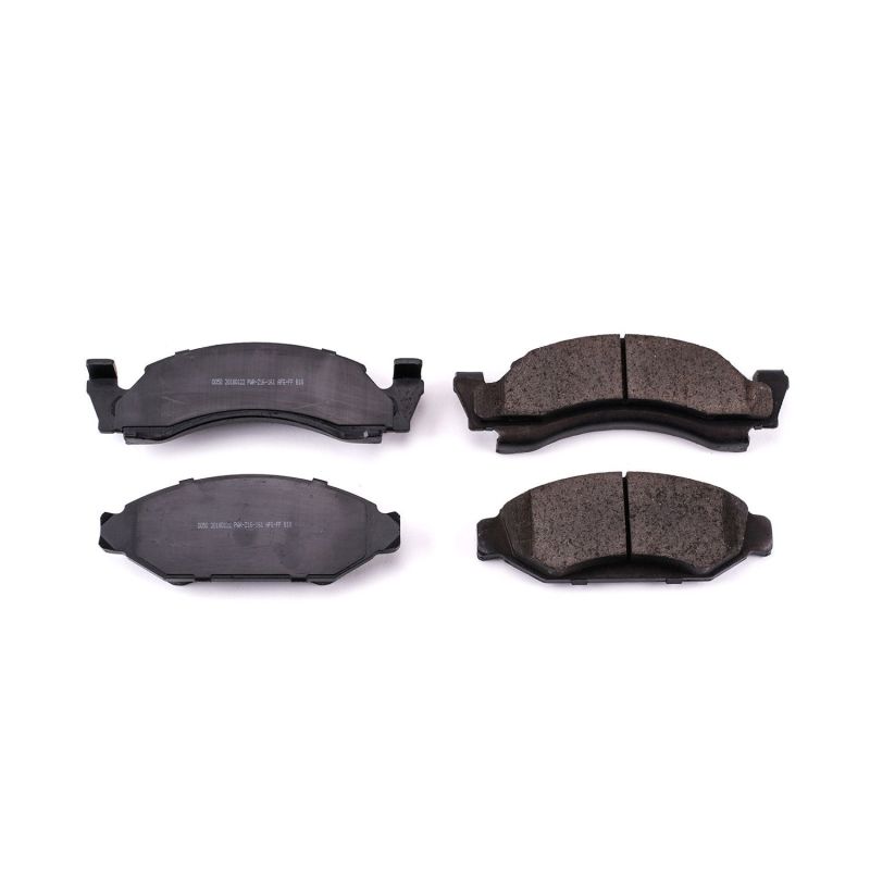 Power Stop 76-86 Ford Bronco Front Z16 Evolution Ceramic Brake Pads